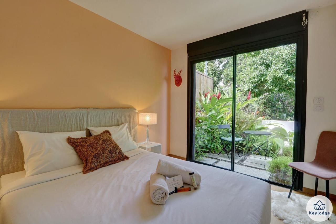 Villa Paloma 4 étoiles avec Piscine et Vue exceptionnelle sur l'ocean à Saint-Leu Exterior foto